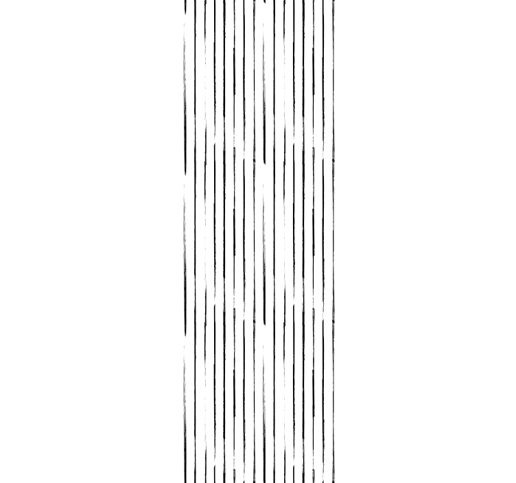 Nordisk svart och vit vertikal tapet - Tenstickers