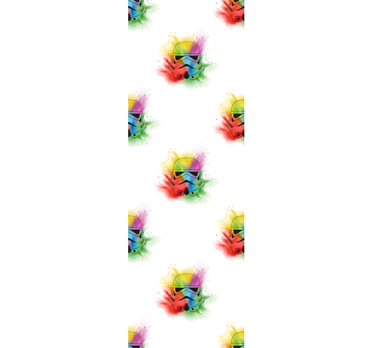 Färgglada skalbagge illustration Tapet konst - Tenstickers