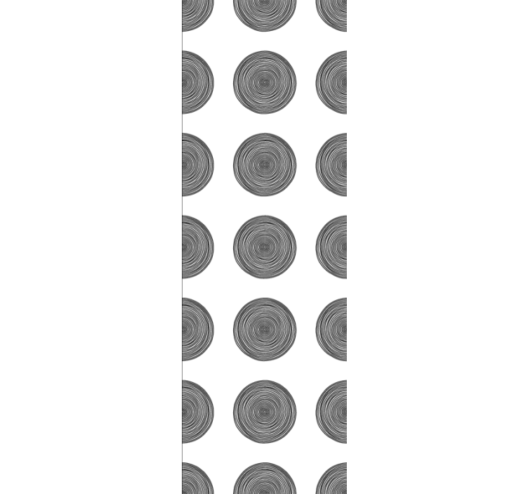 Cirkulära trämönster Tapet texturer och mönster - Tenstickers