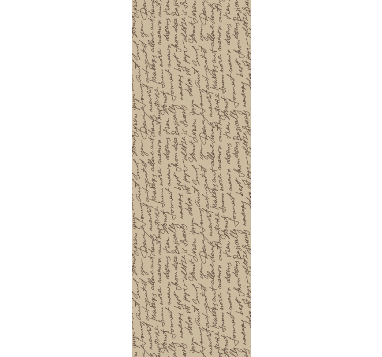 Elegant manusskrivning brev tapet - Tenstickers