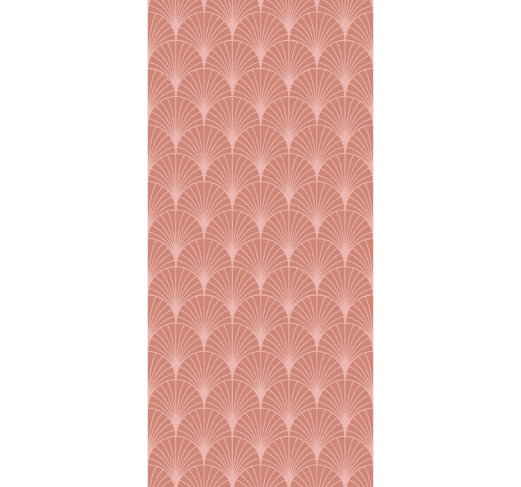 Eleganta fläktformer Tapet konst - Tenstickers