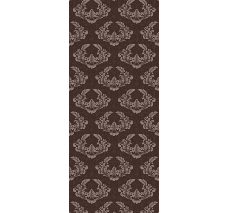 Klassiska blommönster Barock tapet - Tenstickers