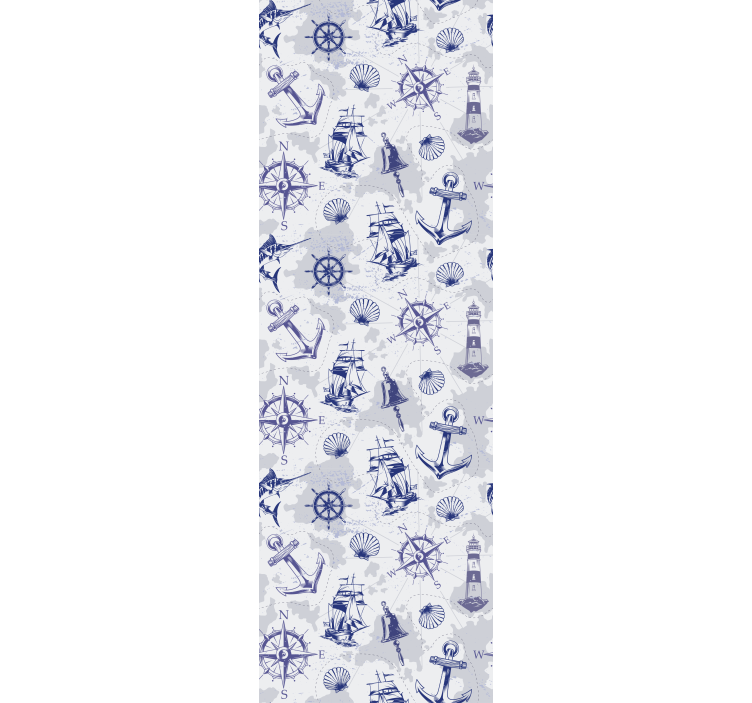 Nautiska temaelement Tapet städer och länder - Tenstickers