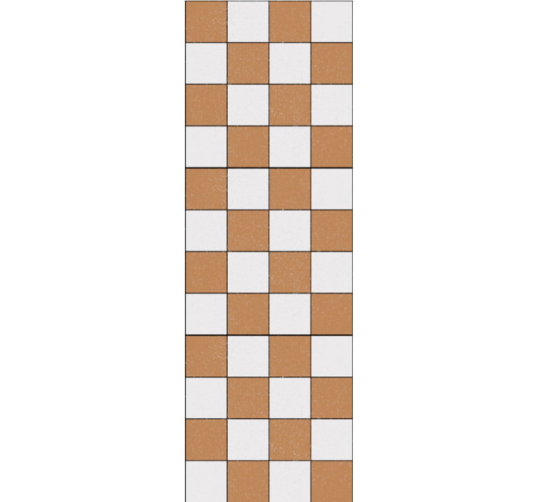 Fyrkantig mönsterdesign Tapet plattor - Tenstickers