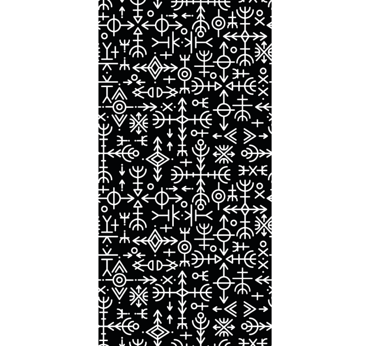 Viking symboler som vintage tapeter - Tenstickers