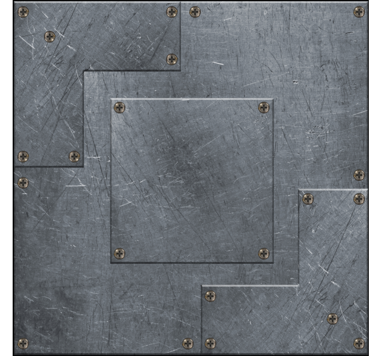 Stålplattor Ungdom tapeter - Tenstickers