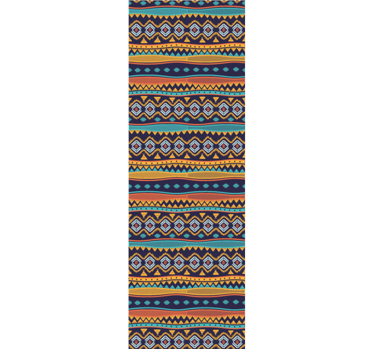 Forntida tribal design texturerat tapeter - Tenstickers