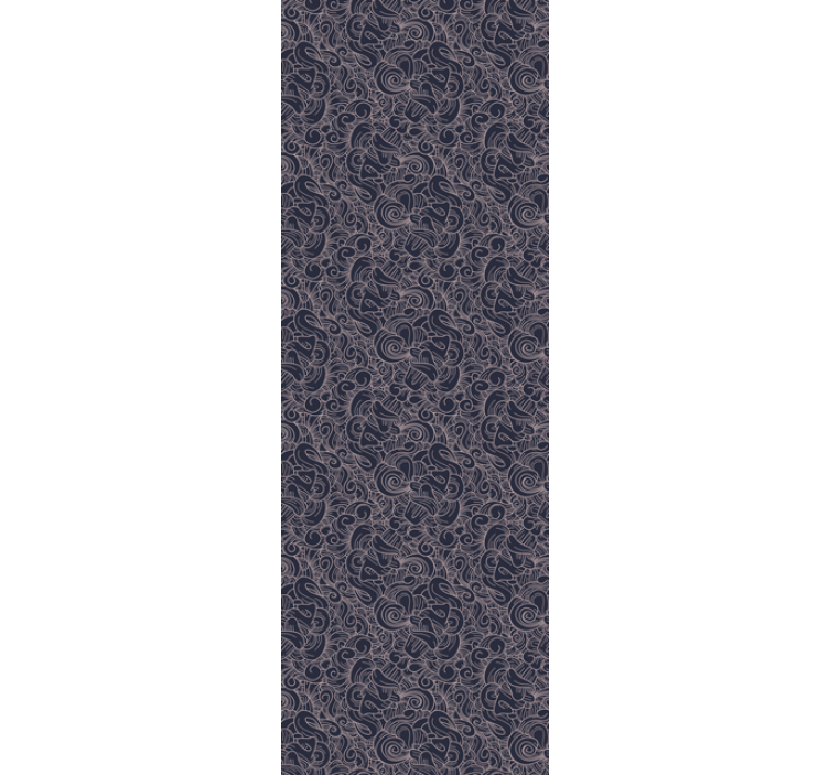 Abstrakt paisley dekorativ tapet - Tenstickers