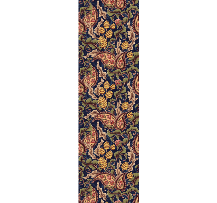 Realistiska paisley illustration tapeter - Tenstickers