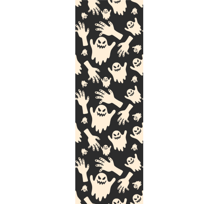 Läskig mönstrad tapet - Tenstickers