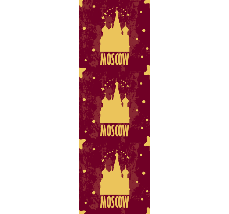 Moskva landmärke design Tapet städer och länder - Tenstickers