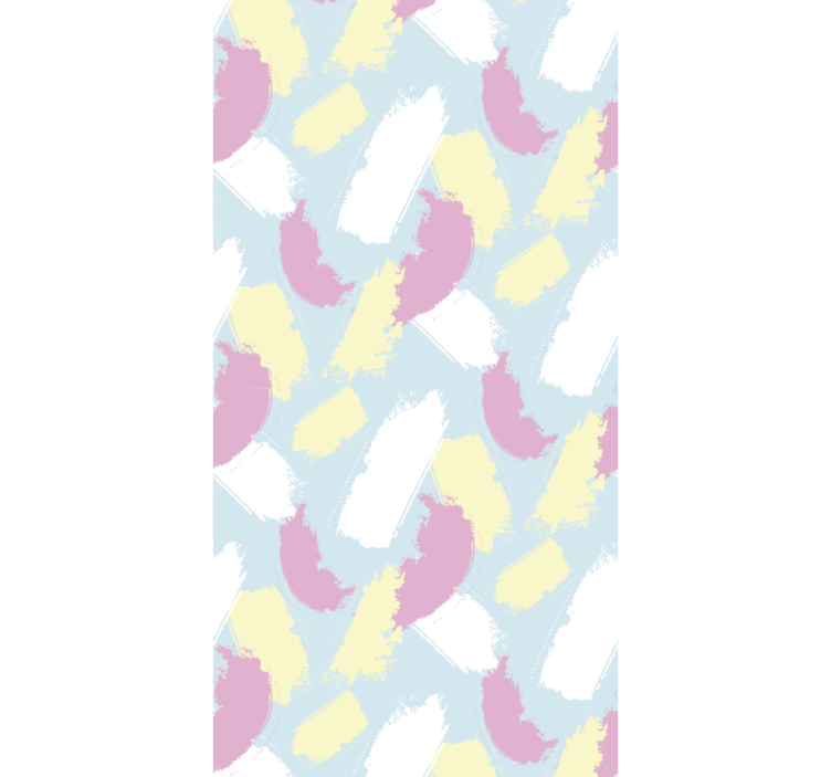 Färgglad impressionism tapet - Tenstickers