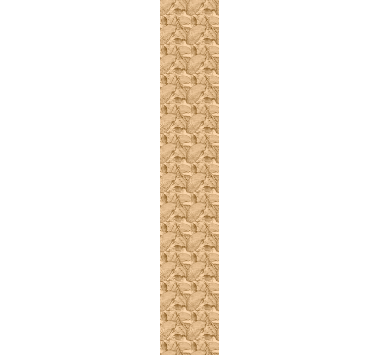 Vintage snäckskal skal tapet - Tenstickers