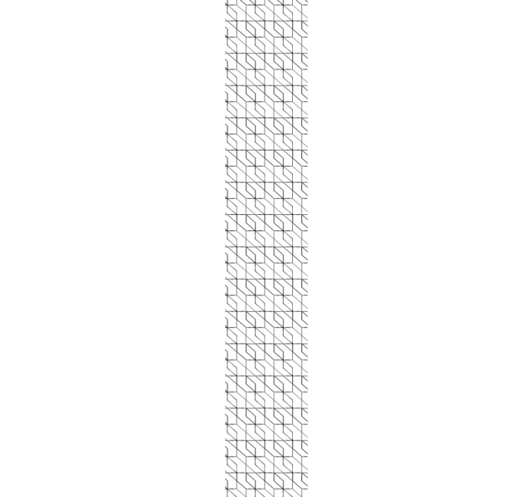 Geometriska korsfigurer vardagsrum tapet - Tenstickers