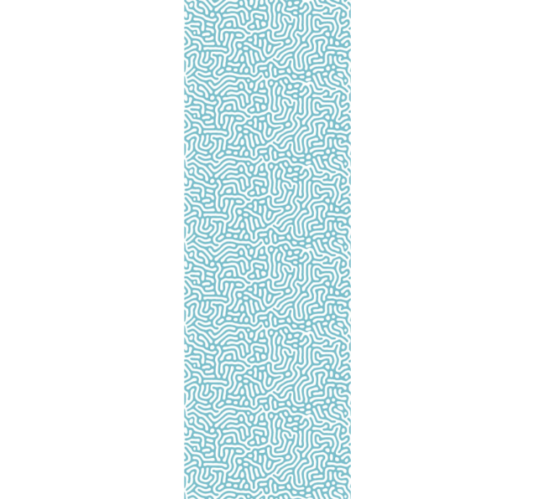 Abstrakt korallblommatapet - Tenstickers