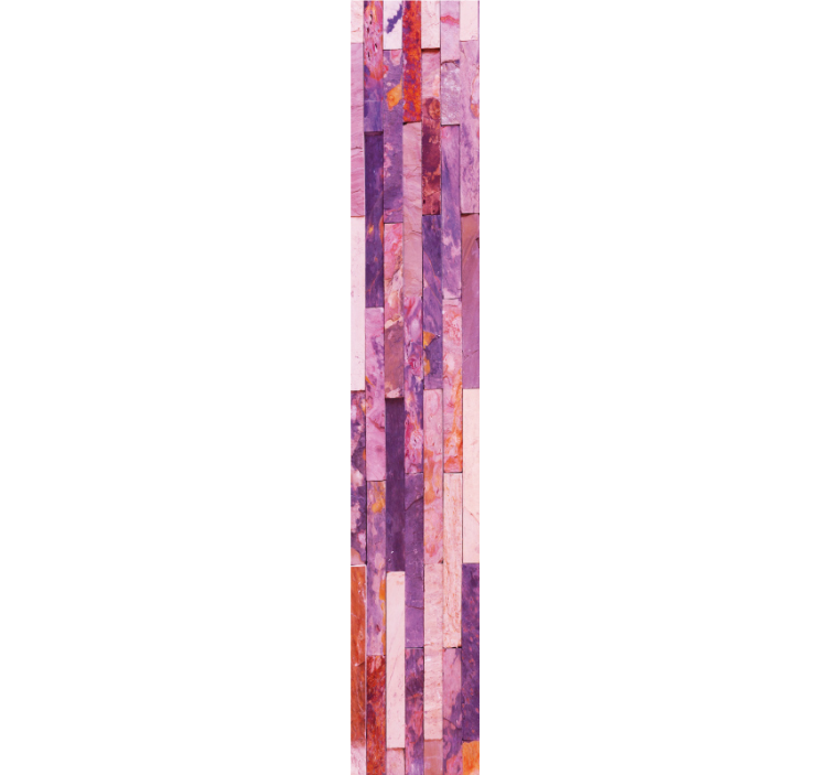 Rosa tegel konsistens tapet - Tenstickers