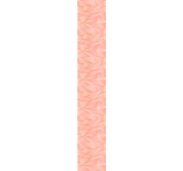 Geometriska trianglar rosa tapet - Tenstickers