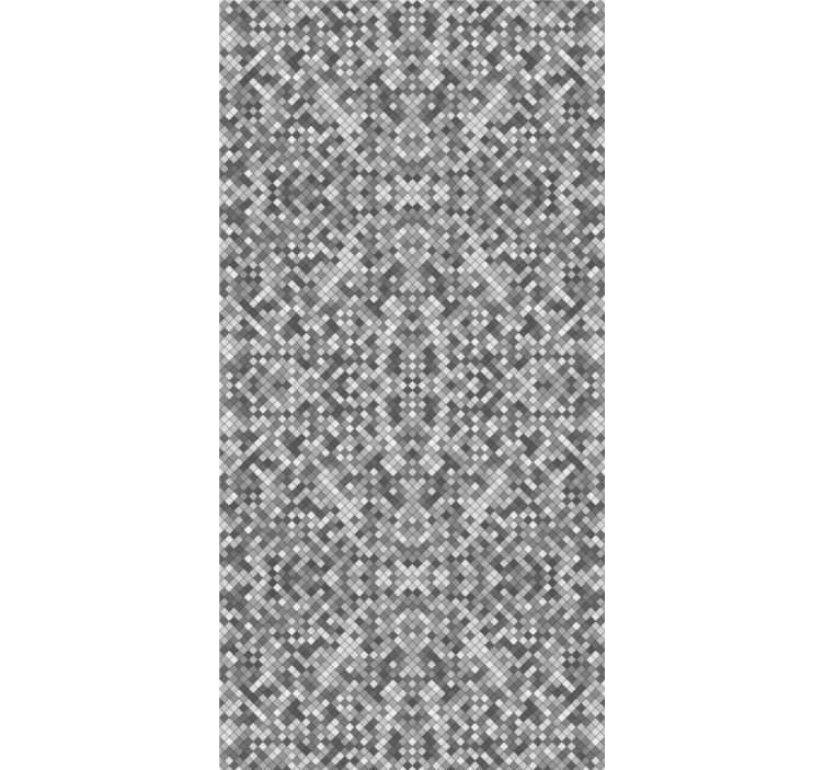 Fiskbens illusion tapet geometriska former - Tenstickers