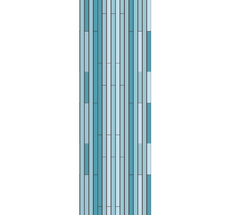 Geometrisk chic Tapet trianglar - Tenstickers
