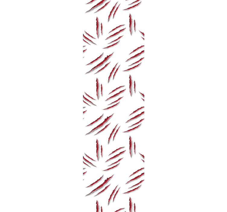 Varulvar stratches halloween tapet - Tenstickers