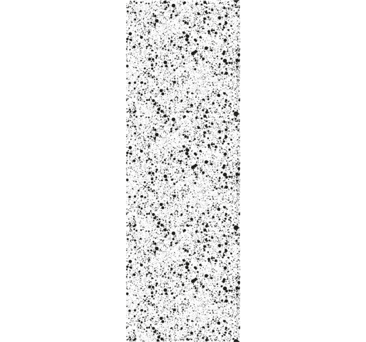 Spräcklig kontrast abstrakt tapet - Tenstickers