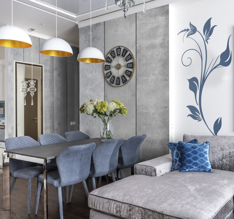 Texturerad cementvägg Tapet betong - Tenstickers