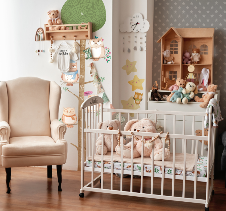 Stjärnmönster enkelhet tapet stjärnor - Tenstickers