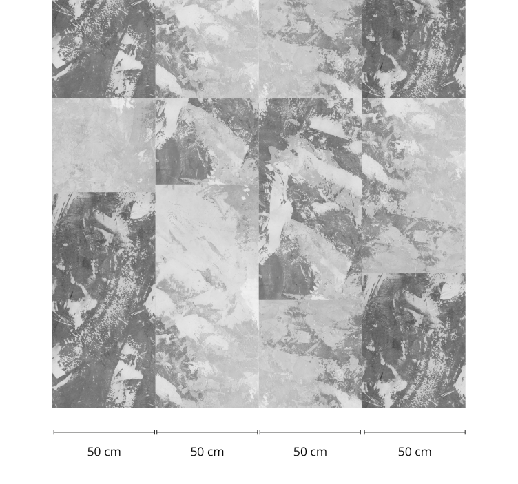 Concretum murum texturerat tapet - Tenstickers