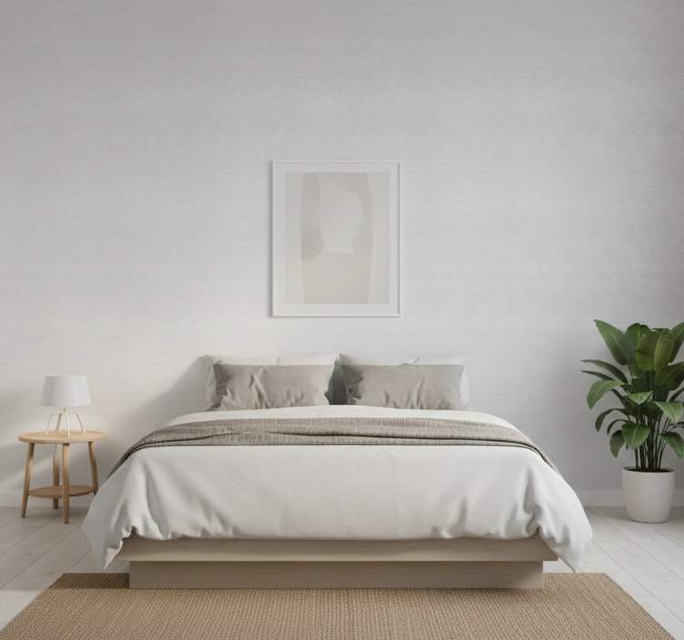 Äktenskap tapet japandi grå effekt - Tenstickers