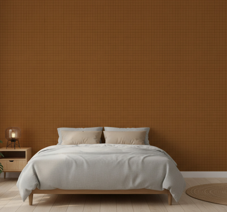 Äktenskap tapet japandi stil tyg effekt - Tenstickers