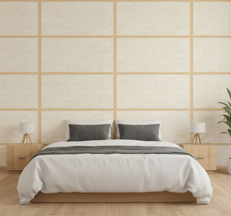 Äktenskap tapet japansk panelstruktur - Tenstickers