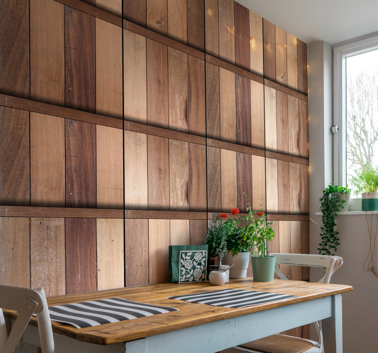 Brun avkoppling tapet - Tenstickers