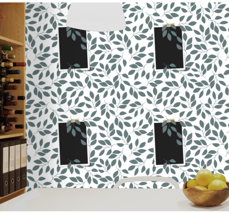 Design innehav porträtt träd tapet - Tenstickers