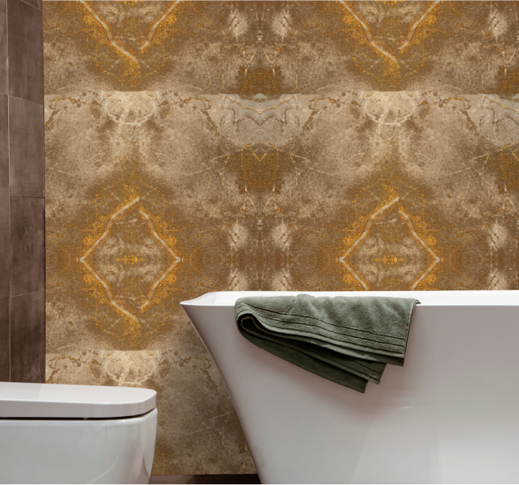 Elegant stenstruktur Tapet marmor - Tenstickers