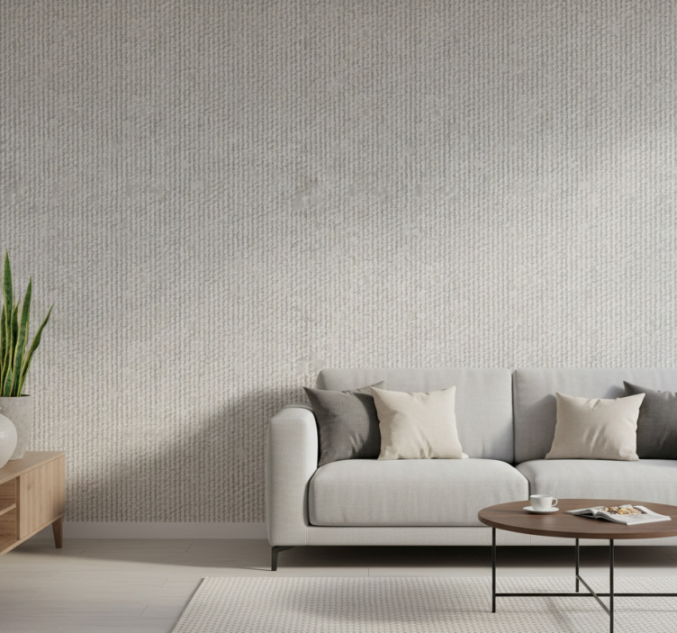Fondtapet vardagsrum strukturerad grå mönster - Tenstickers