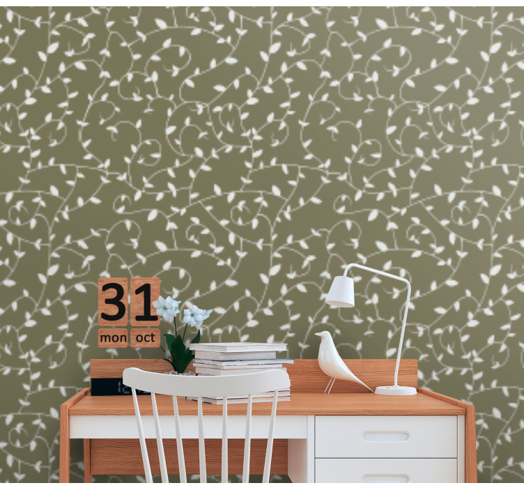 Gint familly tree träd tapet - Tenstickers