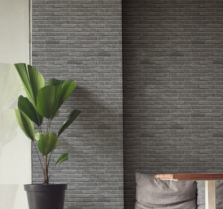 I skugga tegel tapet - Tenstickers