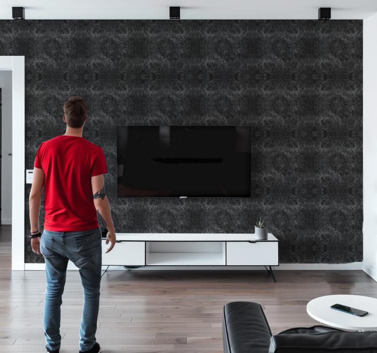 Koleffekt svart tapet - Tenstickers