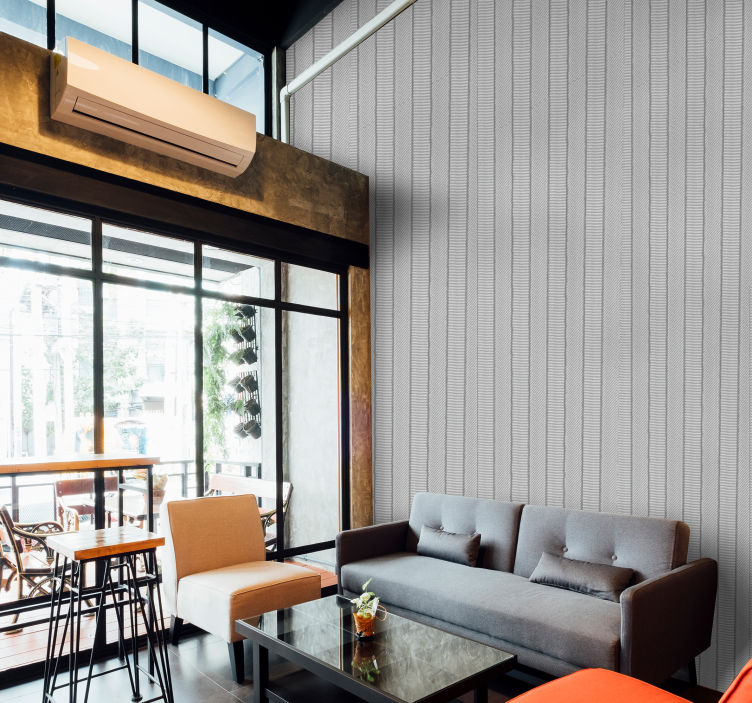 Lugna linne vertikala ränder - Tenstickers