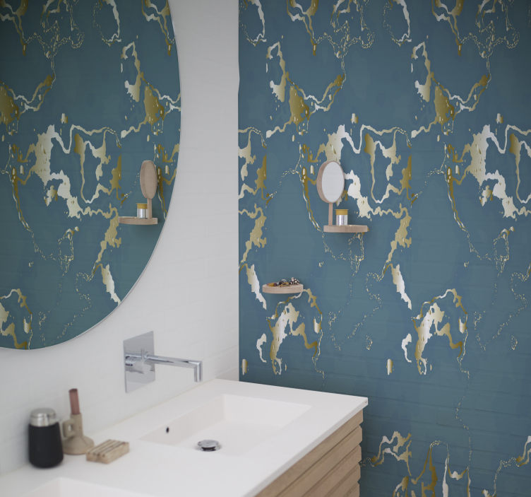 Marmor mönster marmor tapet - Tenstickers