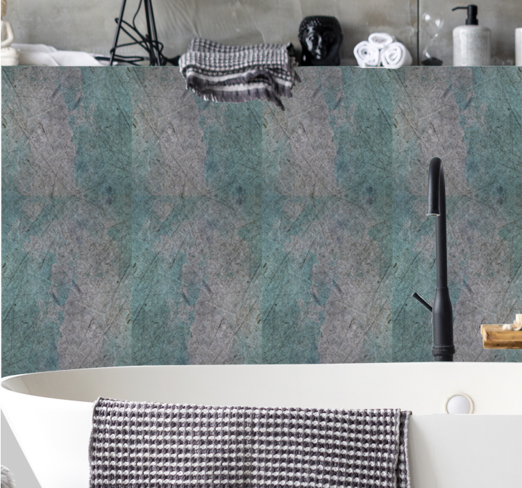 Rustik industriell inredning betong tapeter - Tenstickers