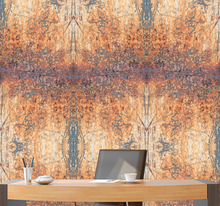 Rustik strukturerad yta Tapet betong - Tenstickers