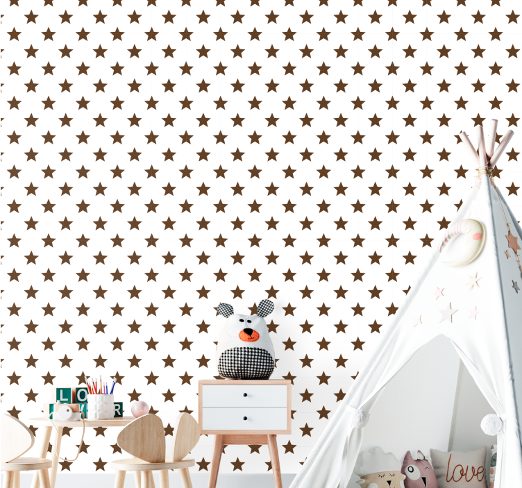 Stjärnklart utrymme tapet stjärnor - Tenstickers