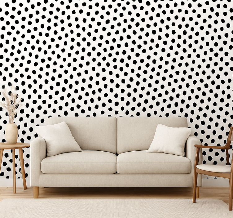 Svartvit dalmata Tapet hundar - Tenstickers