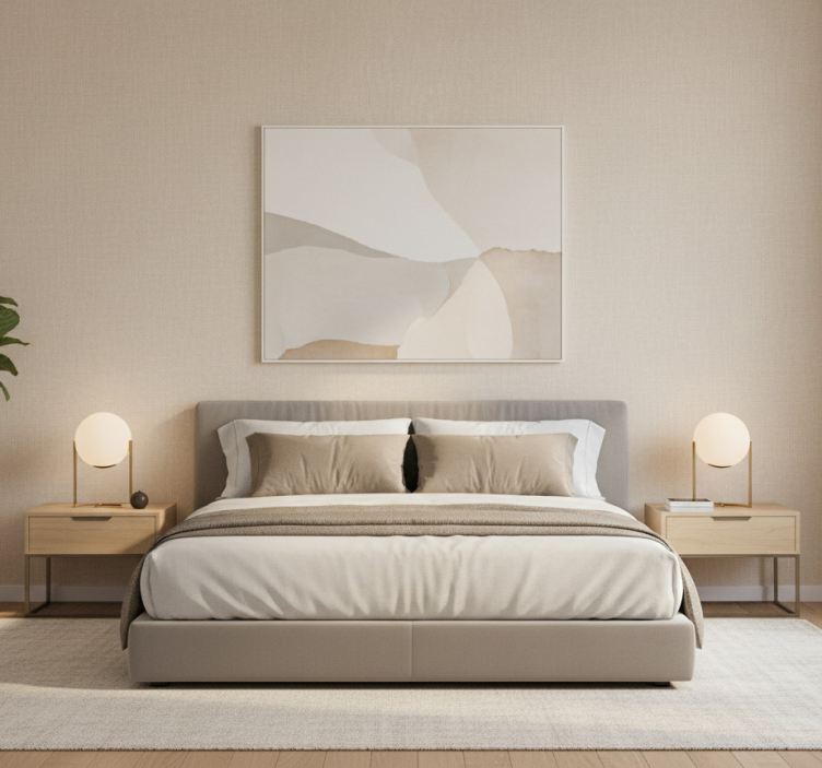 Tapet andra texturer beige linjer textur - Tenstickers