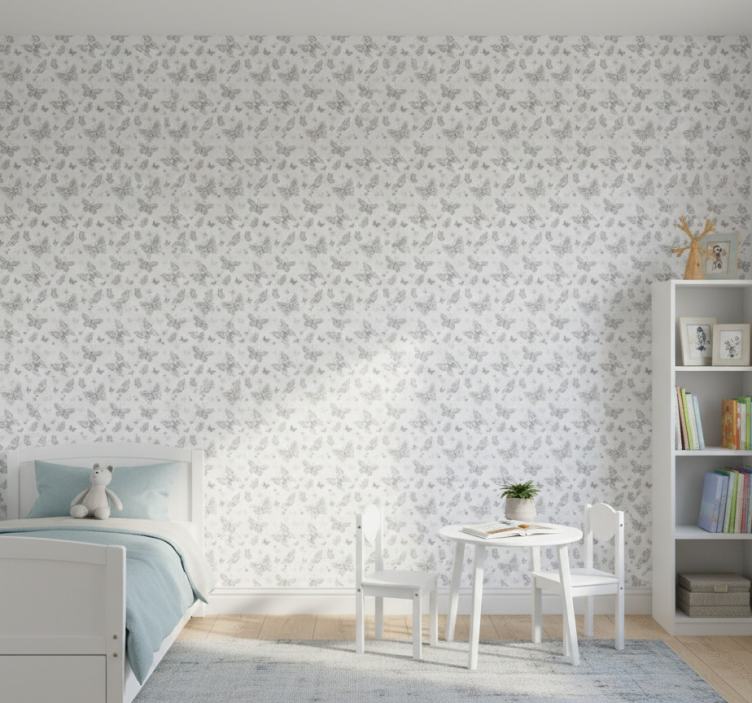 Tapet fjärilar som flyger - Tenstickers