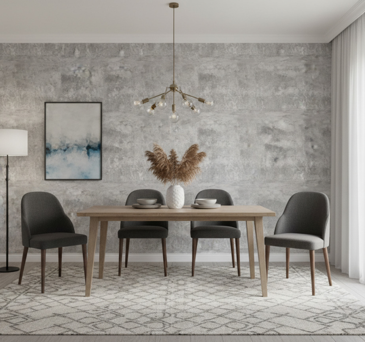 Tapet marmor elegant grå yta - Tenstickers