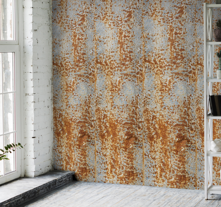 Texturerat tapet rostig himmel - Tenstickers