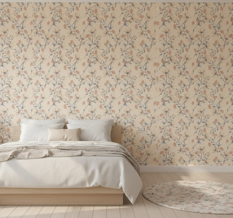 Tapet sovrum paradise rad - Tenstickers