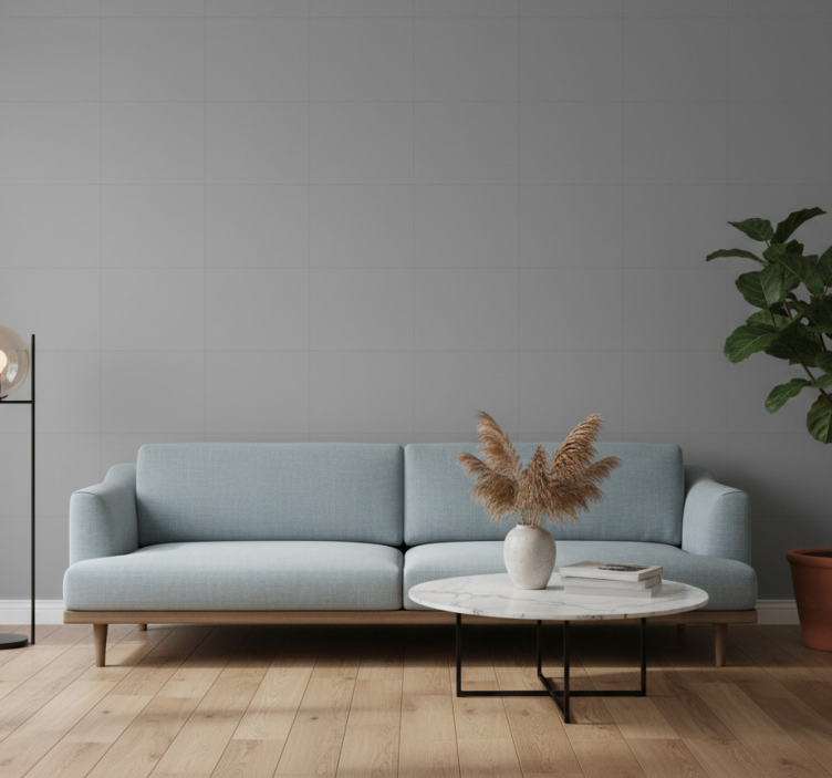 Grått mönster fondtapet vardagsrum - Tenstickers